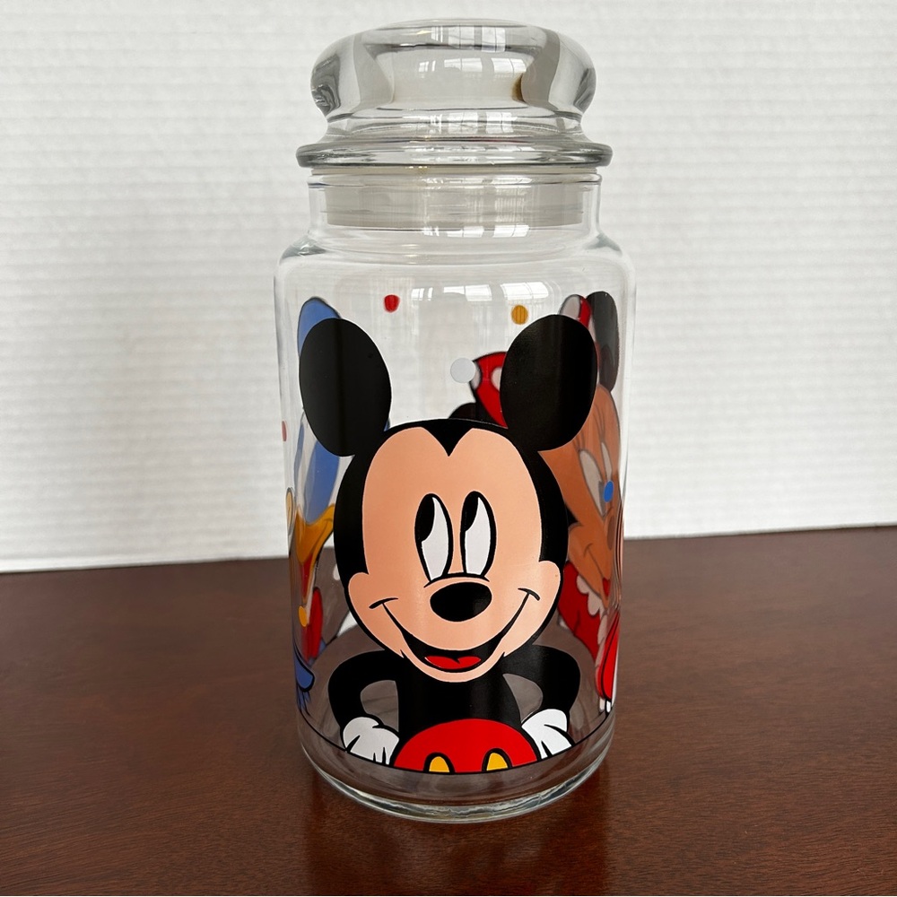 The Walt Disney Company Clear Glass Apothecary Candy Jar